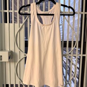 Women's White Workout Tank Top